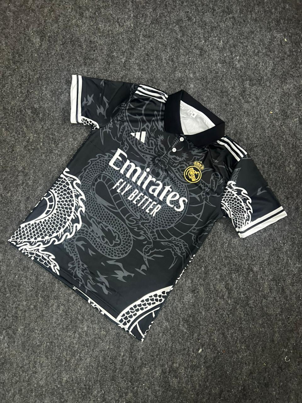 Real Madrid Black Dragon Edition Jersey 2024