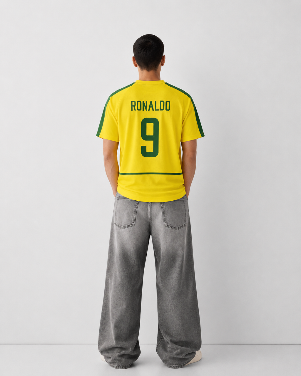 Ronaldo Brazil 2002 World Cup Home Jersey