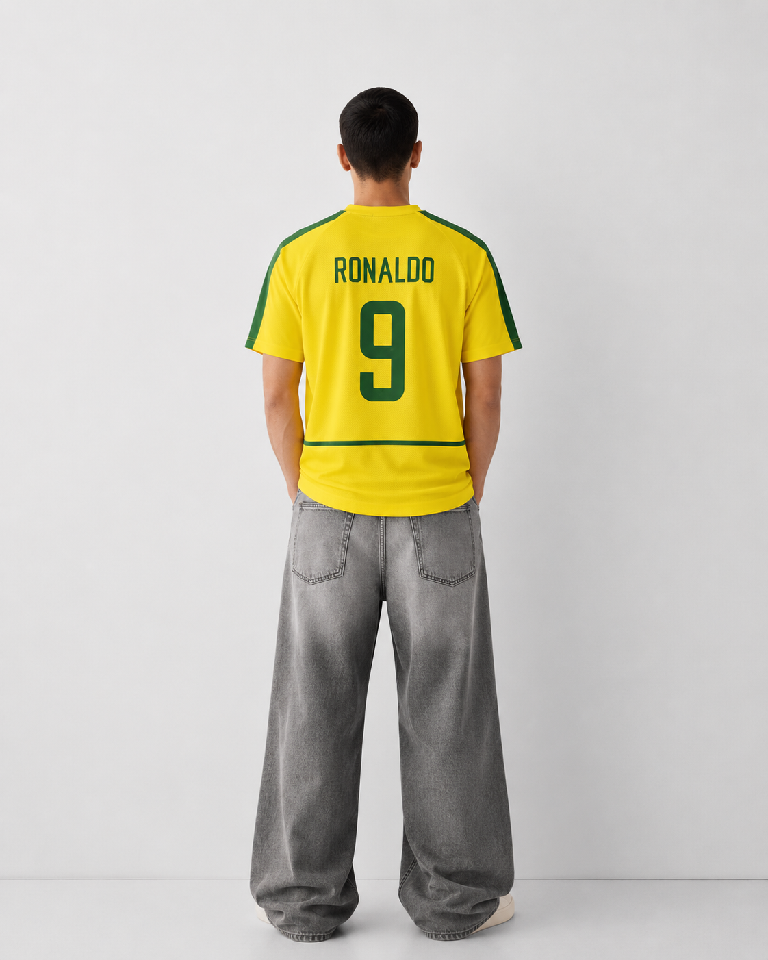 Ronaldo Brazil 2002 World Cup Home Jersey