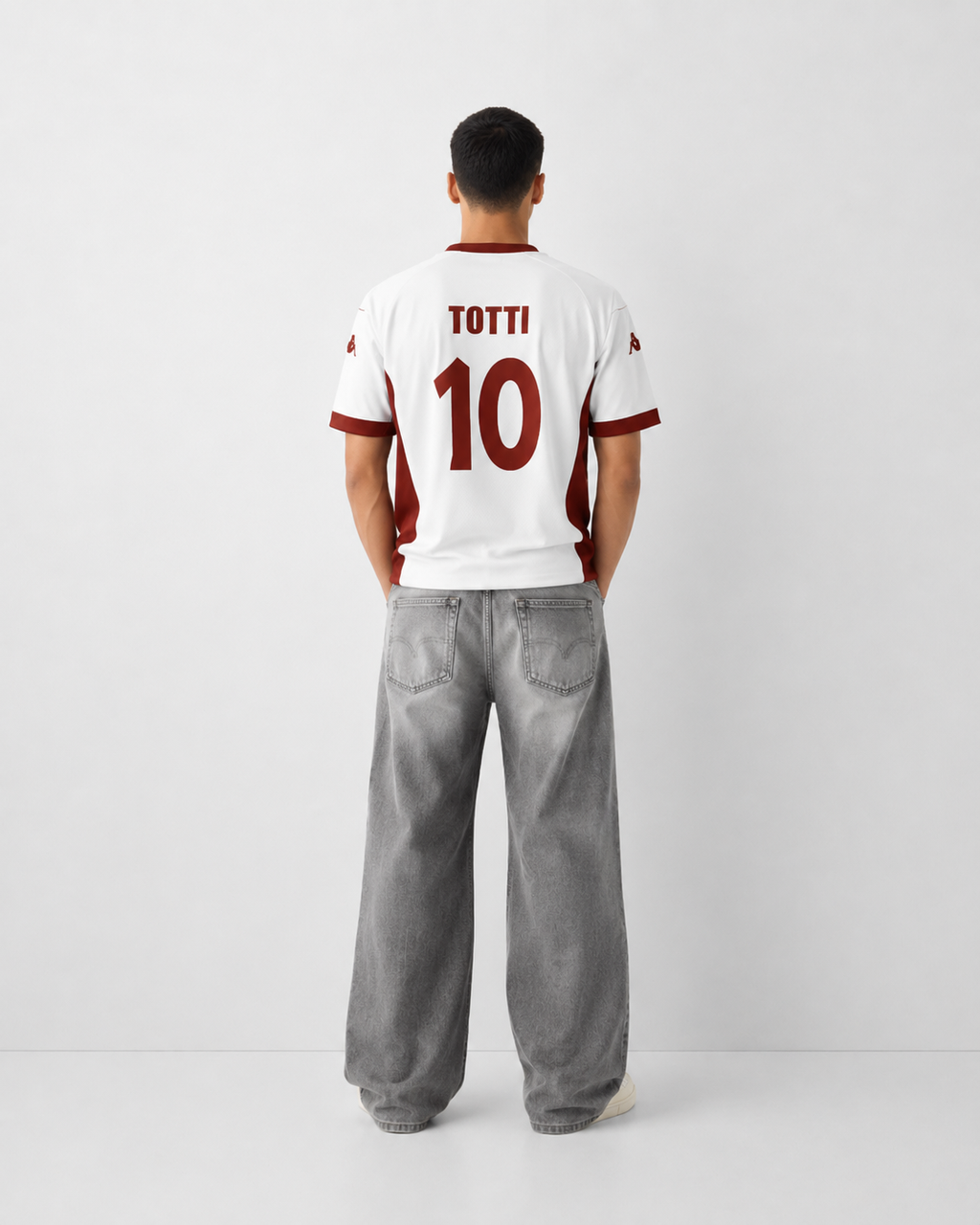 Totti Kappa AS Roma away jersey