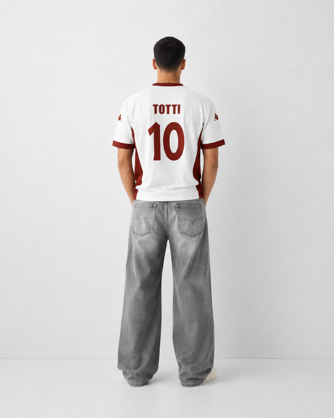 Totti Kappa AS Roma away jersey