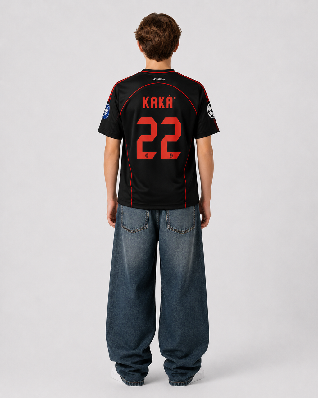 black Adidas AC Milan Kaká 22 jersey