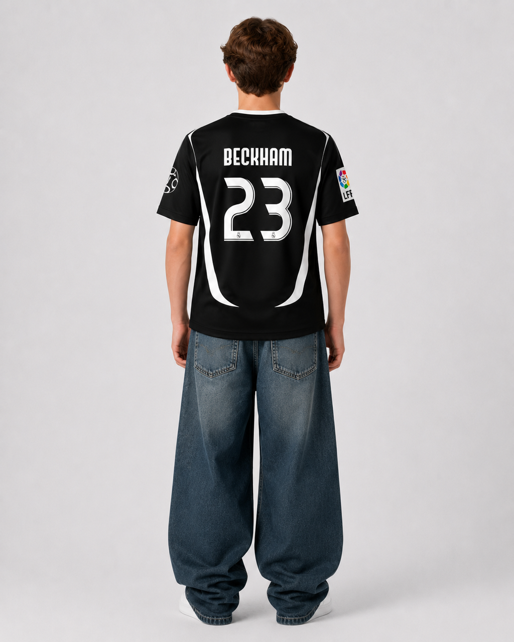 Beckham 2006-07 Real Madrid Away Jersey