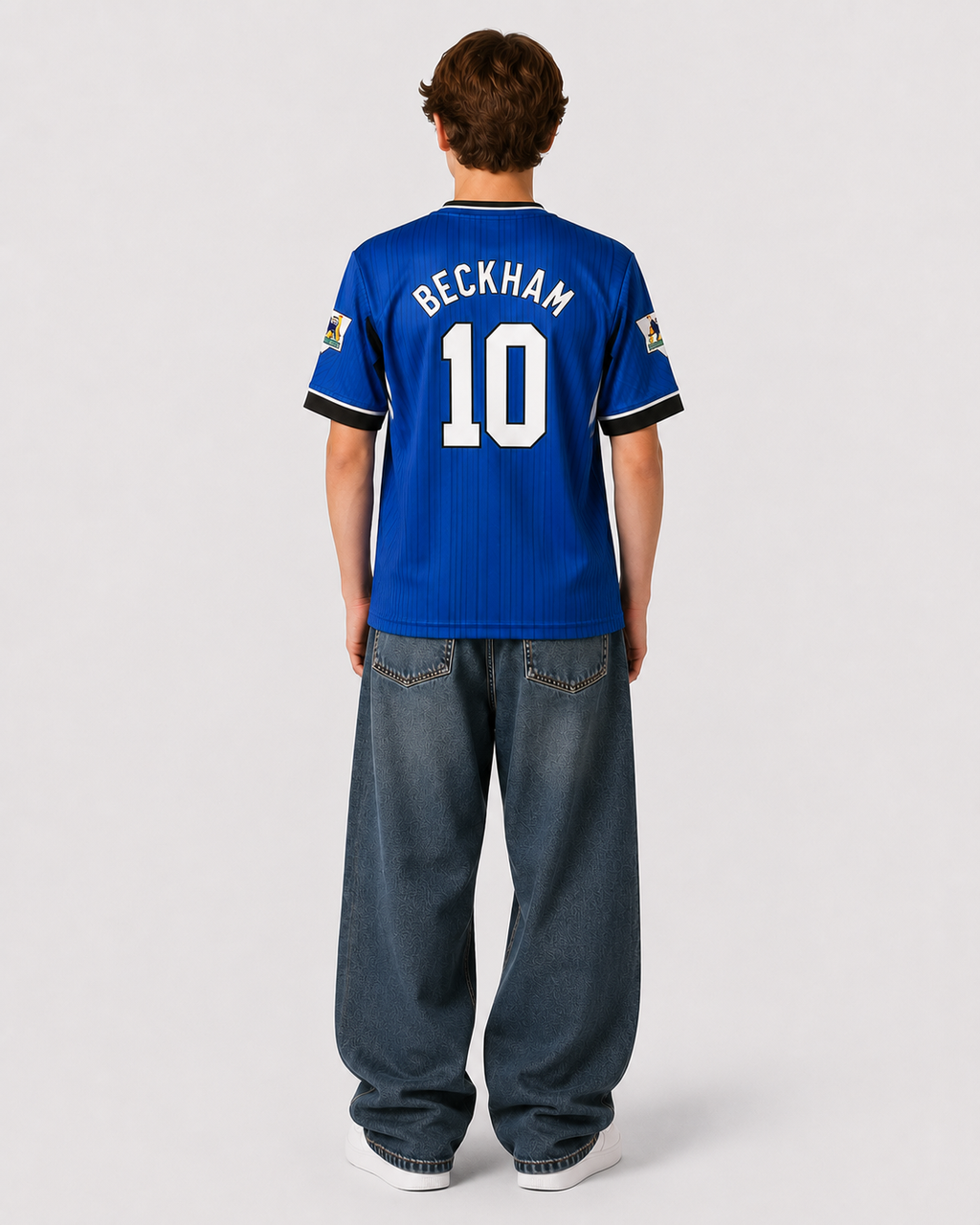 David Beckham Manchester United 1996-98 Third Shirt