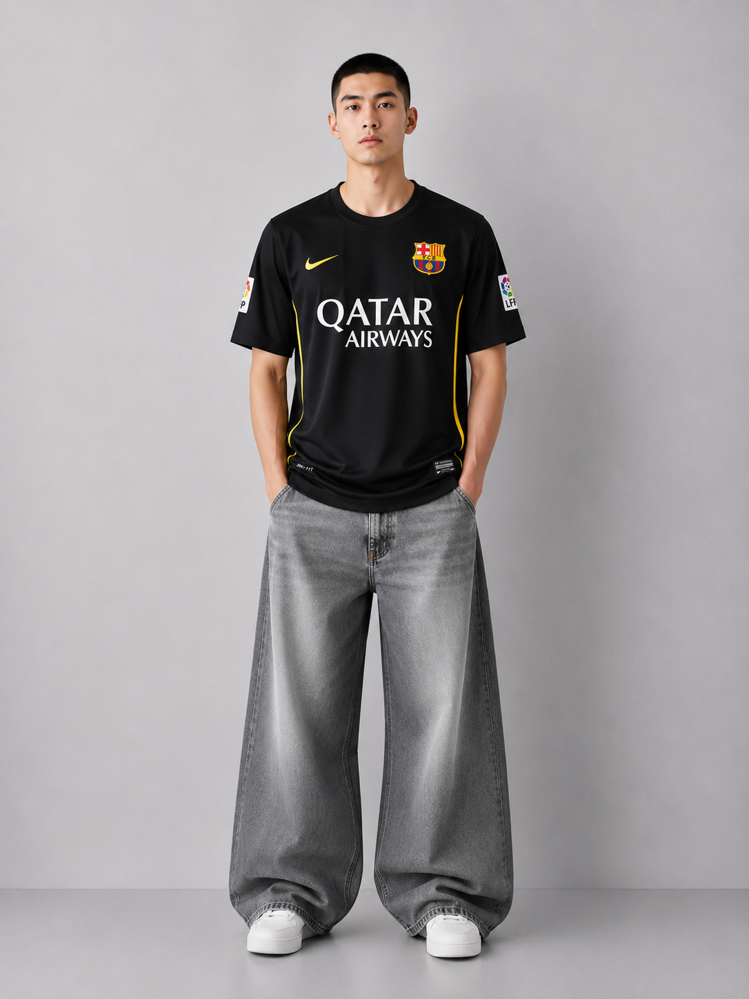 Lionel Messi Barcelona Vintage Kit