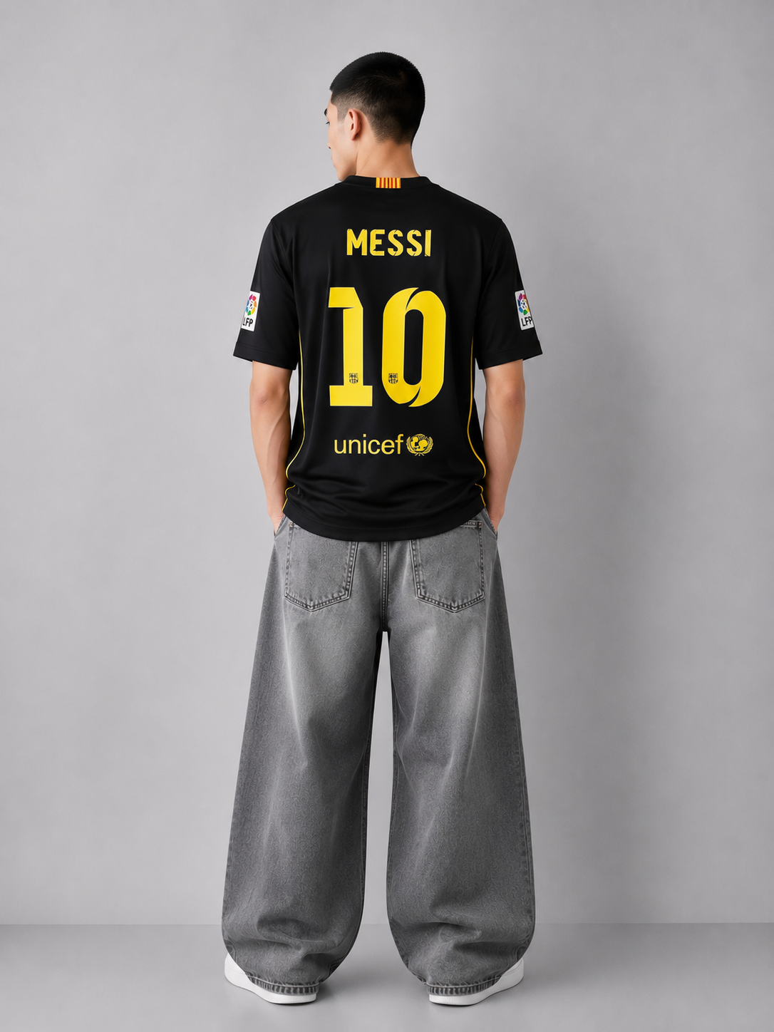 Lionel Messi Barcelona Vintage Kit