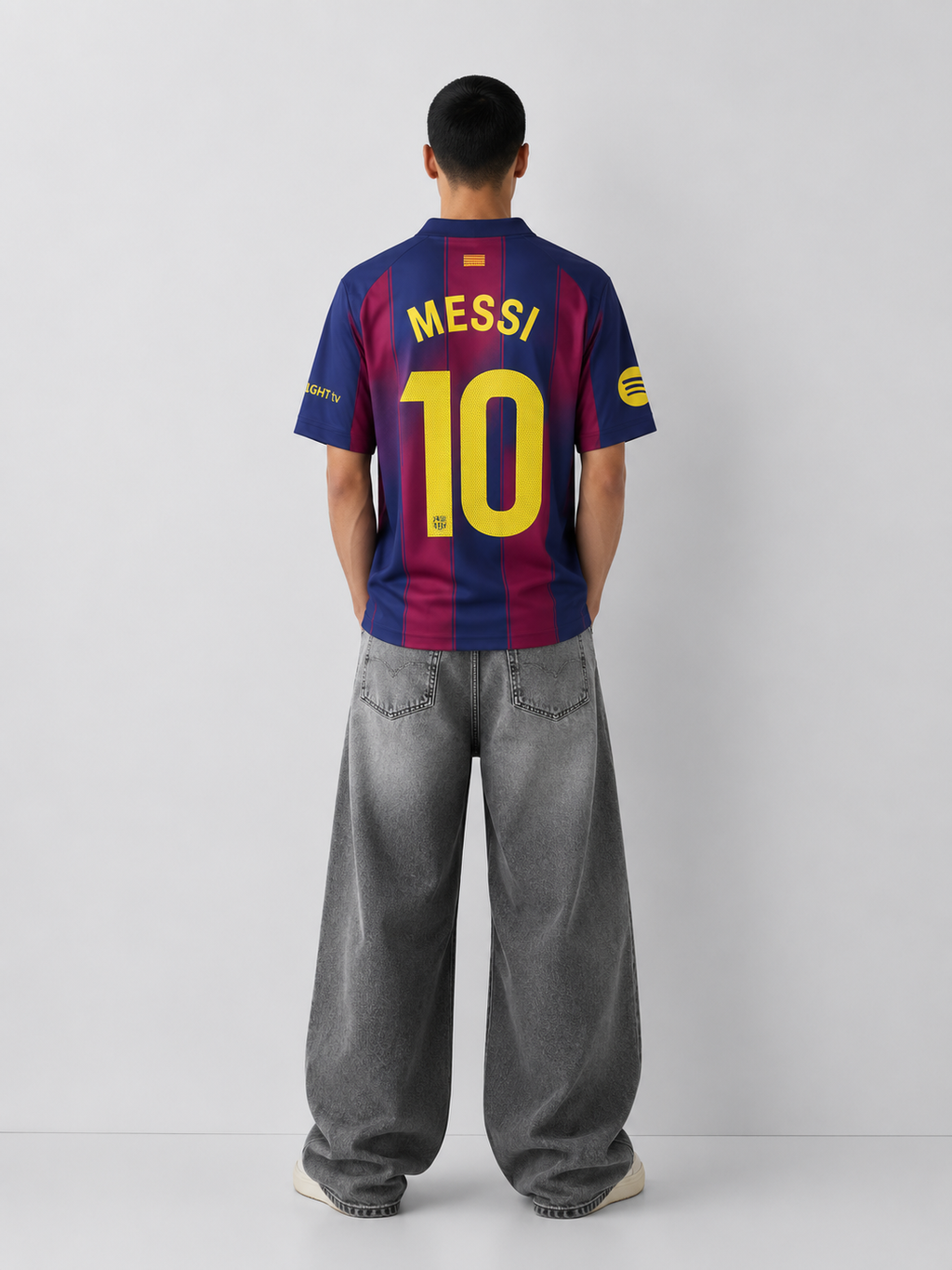 Lionel Messi Barcelona Home Kit