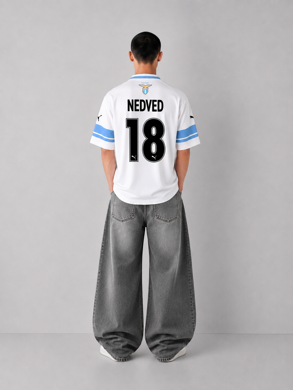 Pavel Nedvěd – Lazio 2000-01 Home Kit