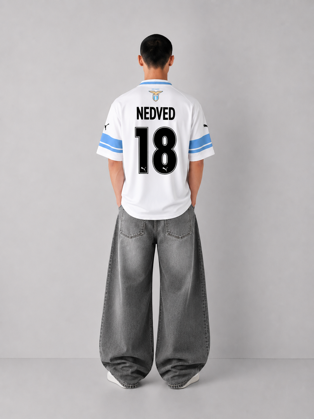Pavel Nedvěd – Lazio 2000-01 Home Kit
