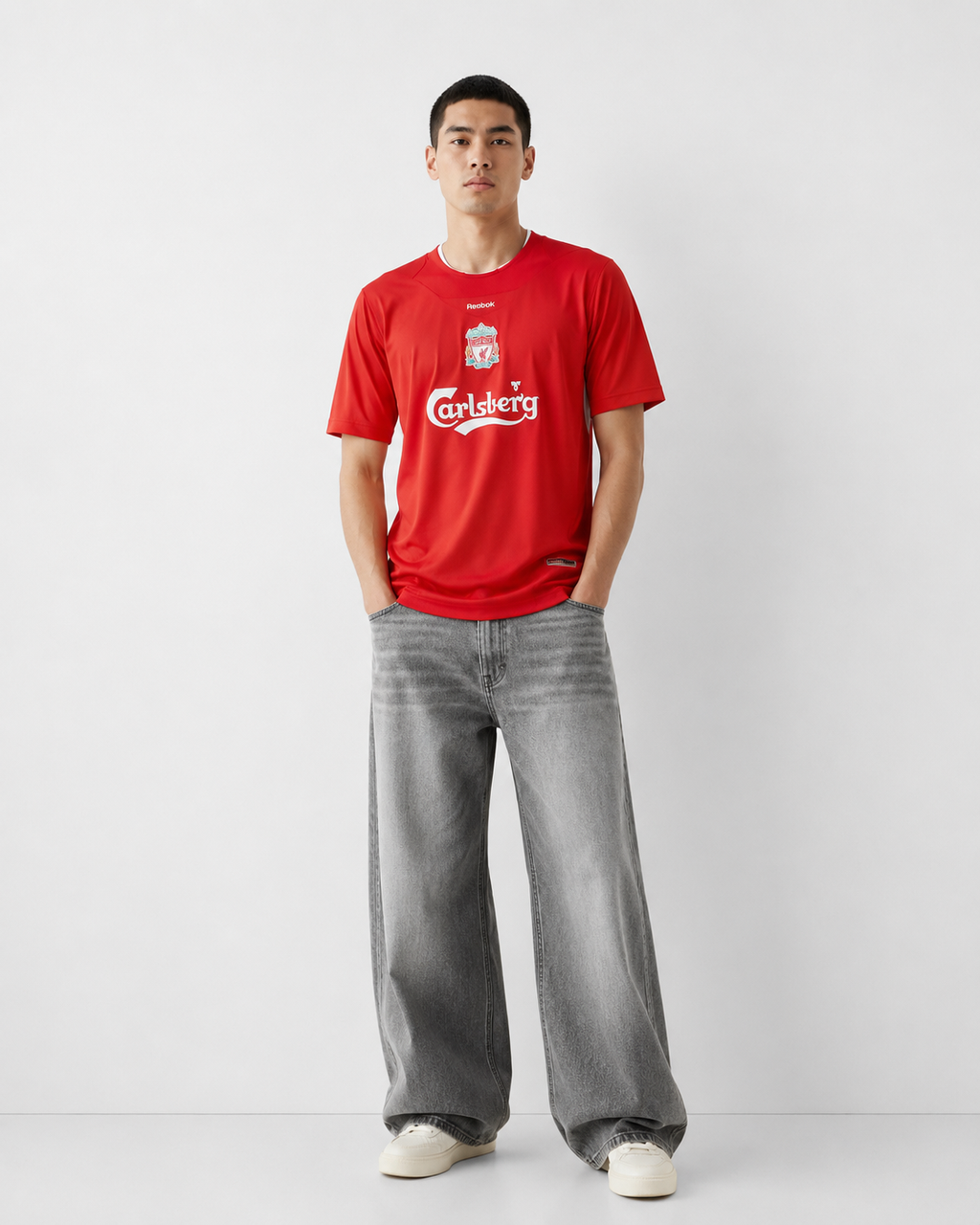 Owen Reebok Liverpool FC home jersey