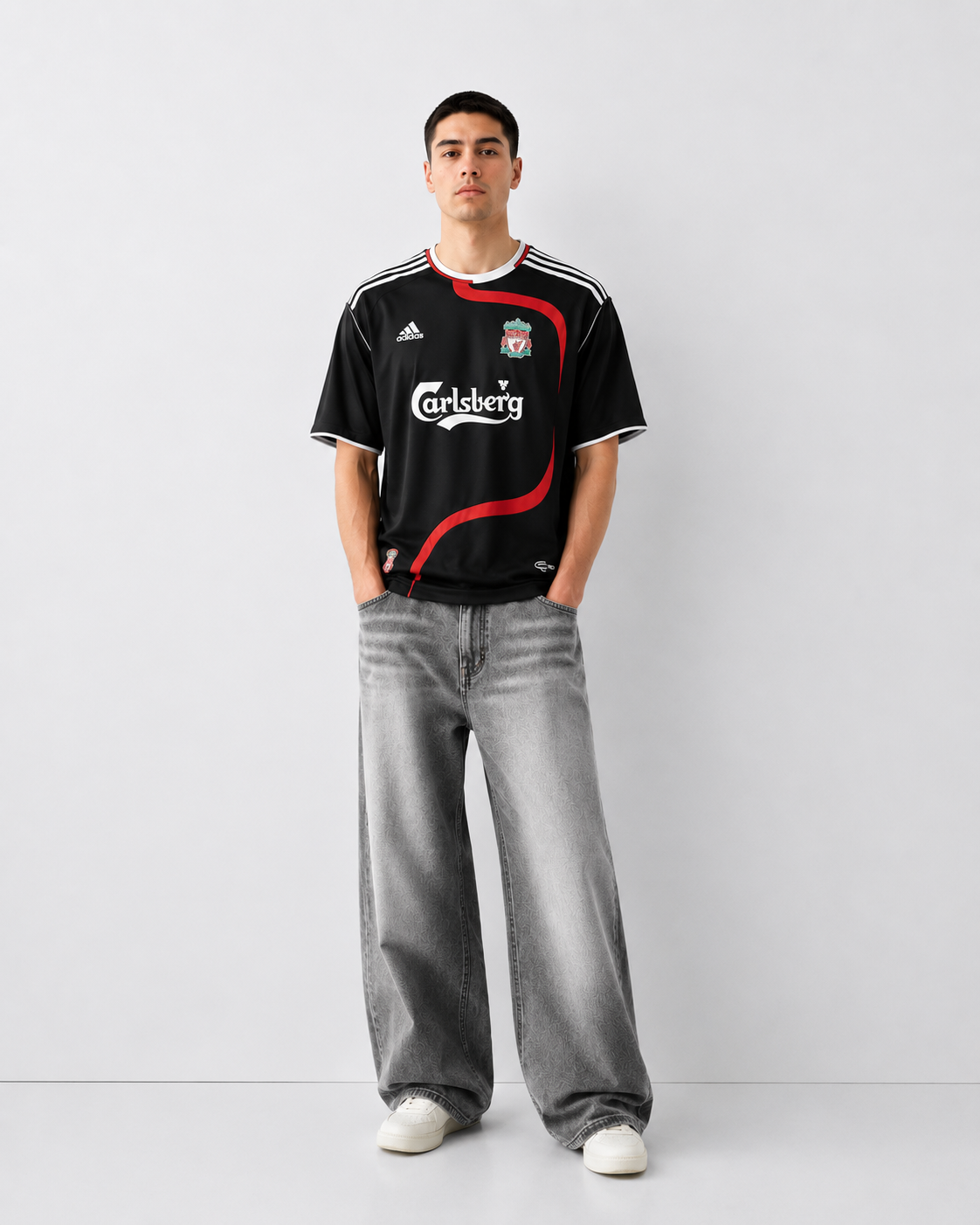 Geerrard 2007-08 Liverpool third shirt