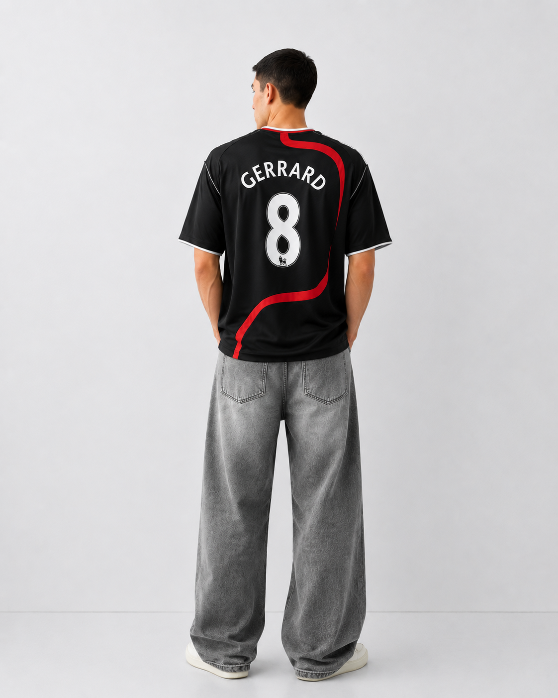 Geerrard 2007-08 Liverpool third shirt