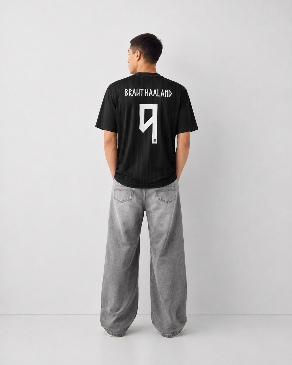 Braut Haaland 9 - Norway Away All Black World Cup 2026