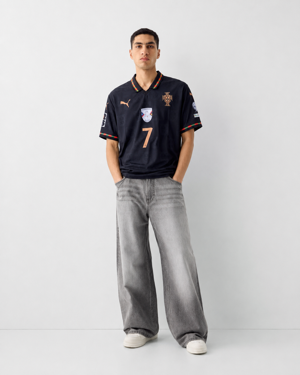 Portugal Ronaldo Black Special Edition Jersey 2024