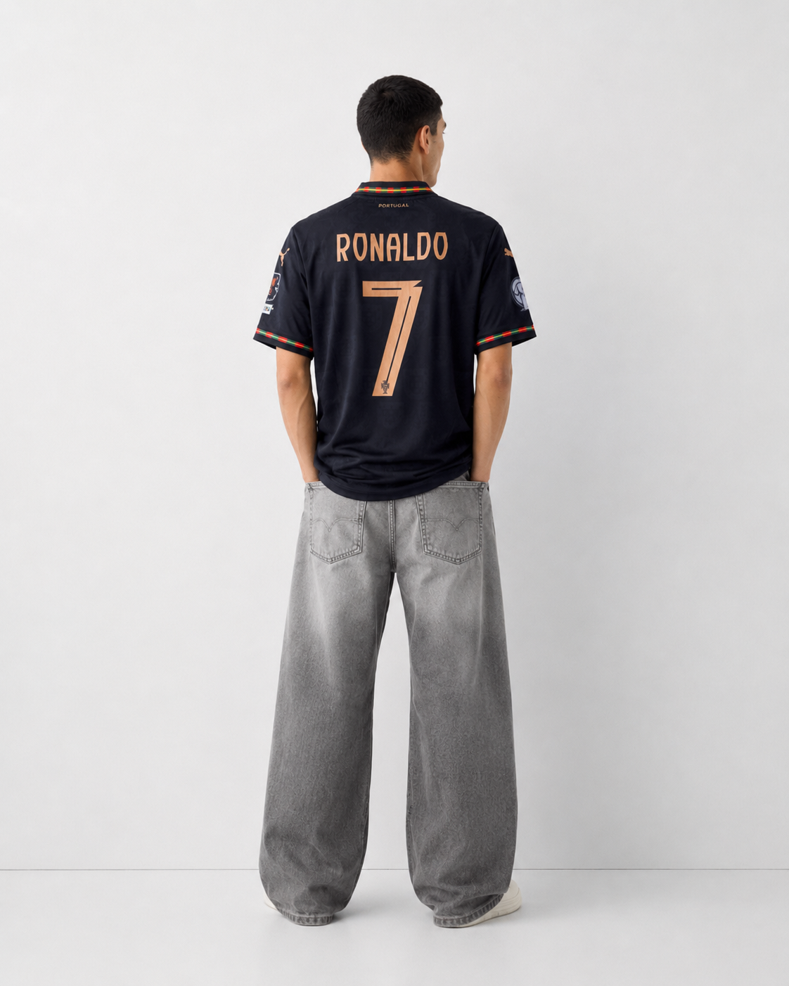Portugal Ronaldo Black Special Edition Jersey 2024