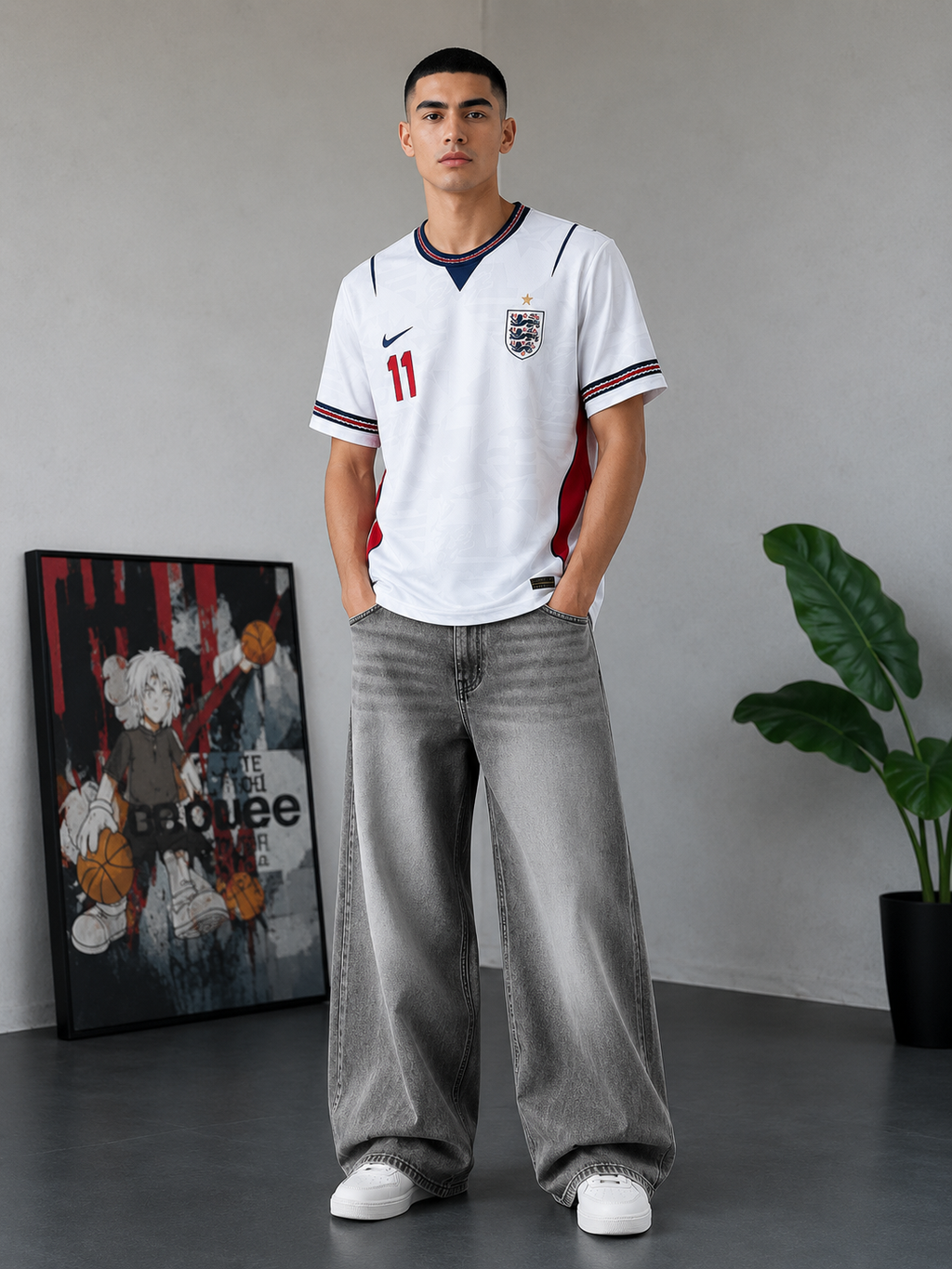 MARCUS RASHFORD ENGLAND WORLD CUP KIT