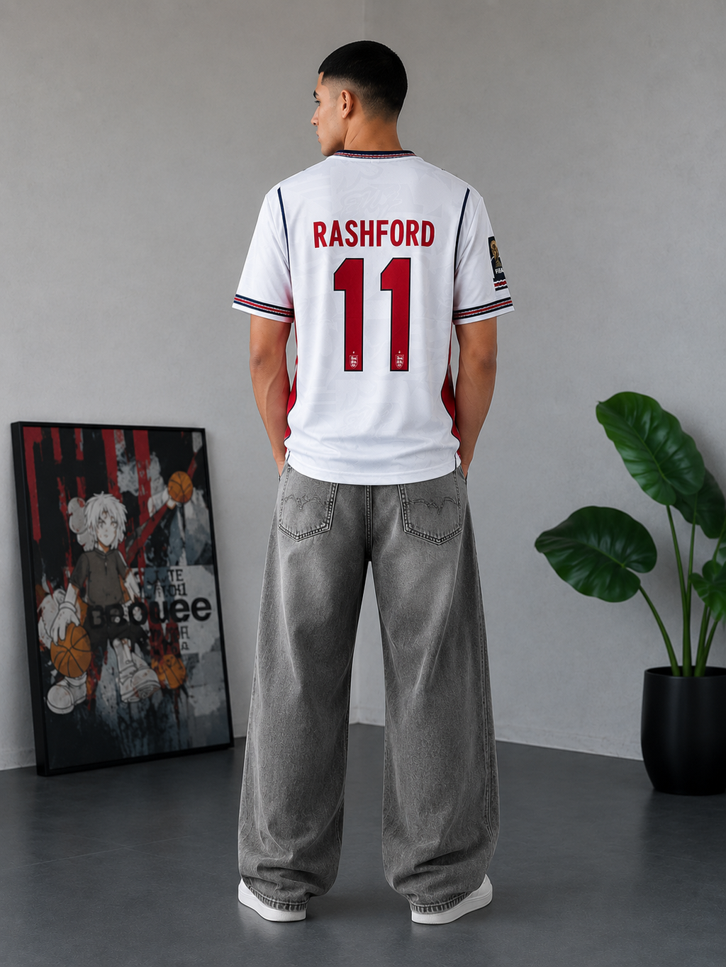 MARCUS RASHFORD ENGLAND WORLD CUP KIT