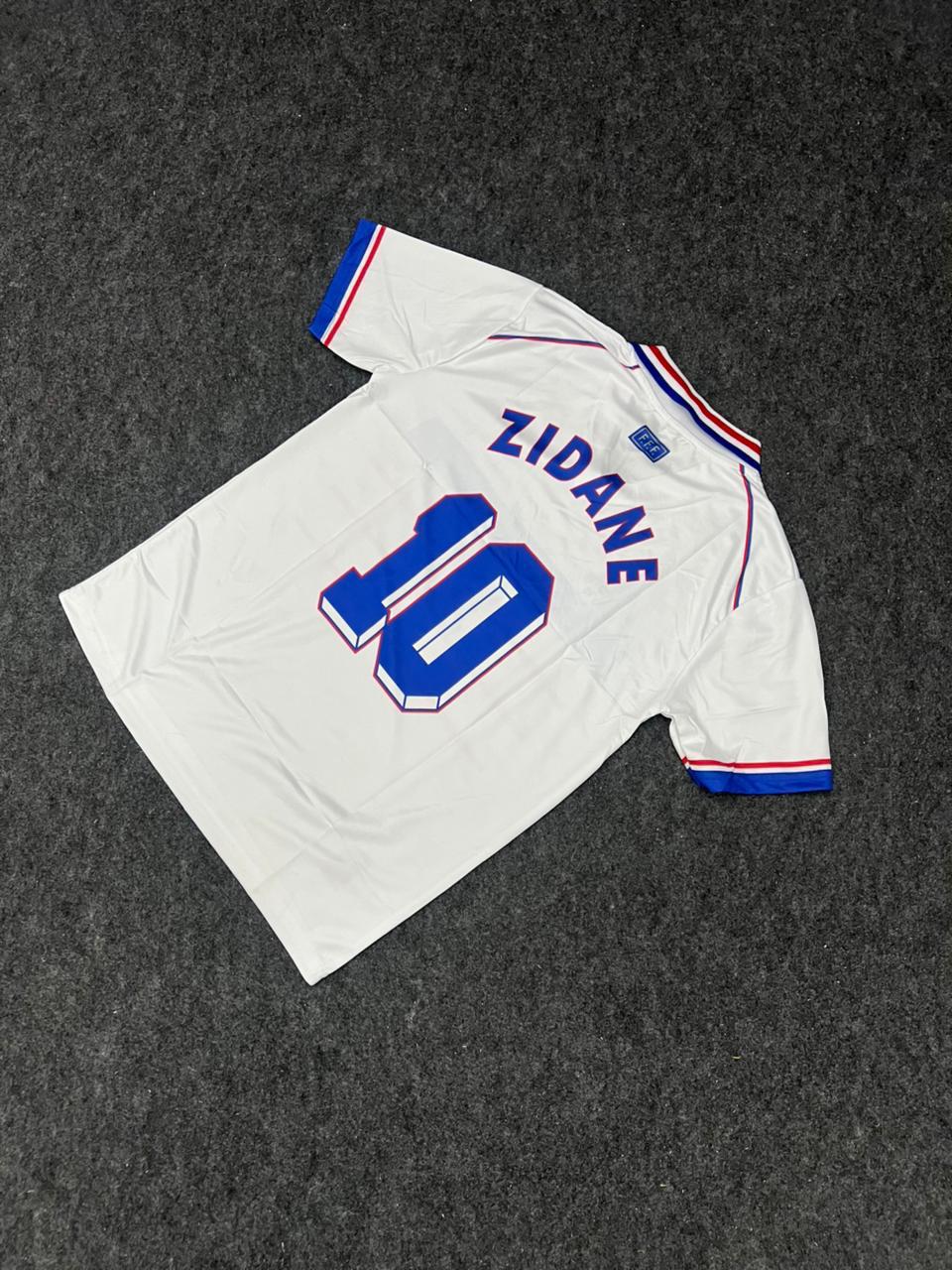 France Zidane Home Jersey 1998