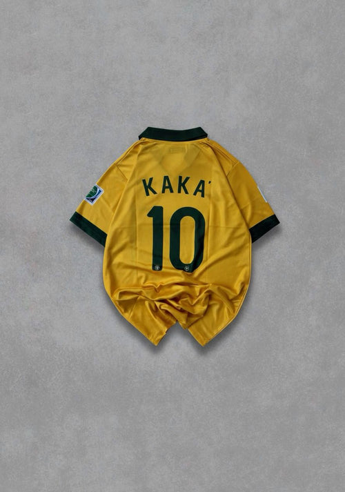 Brazil Kaká Home Jersey 2006