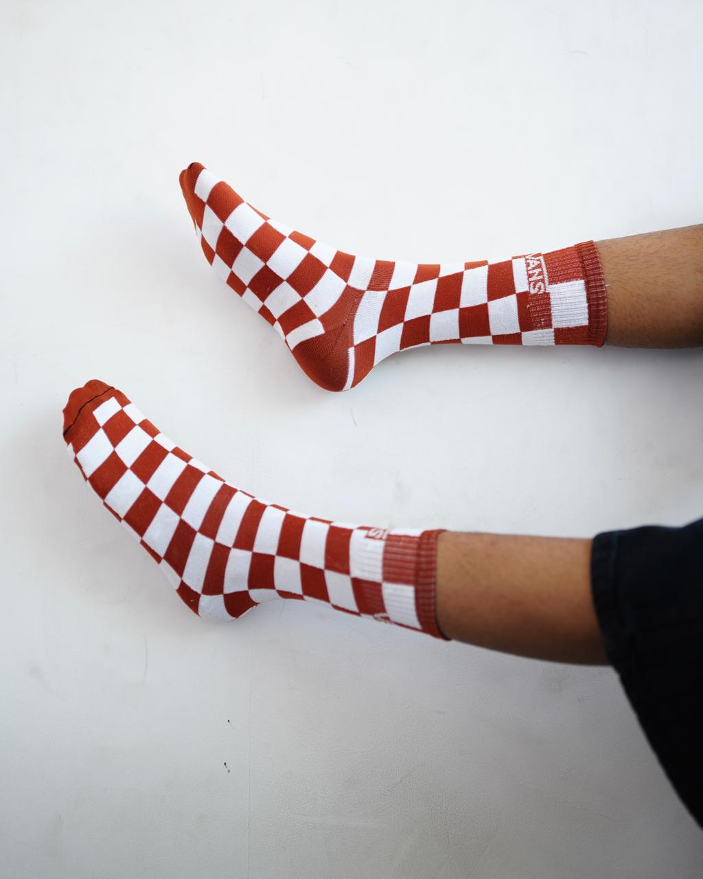 Checkerboard Crew II Socks
