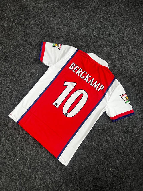 Arsenal Bergkamp Home Jersey 1997