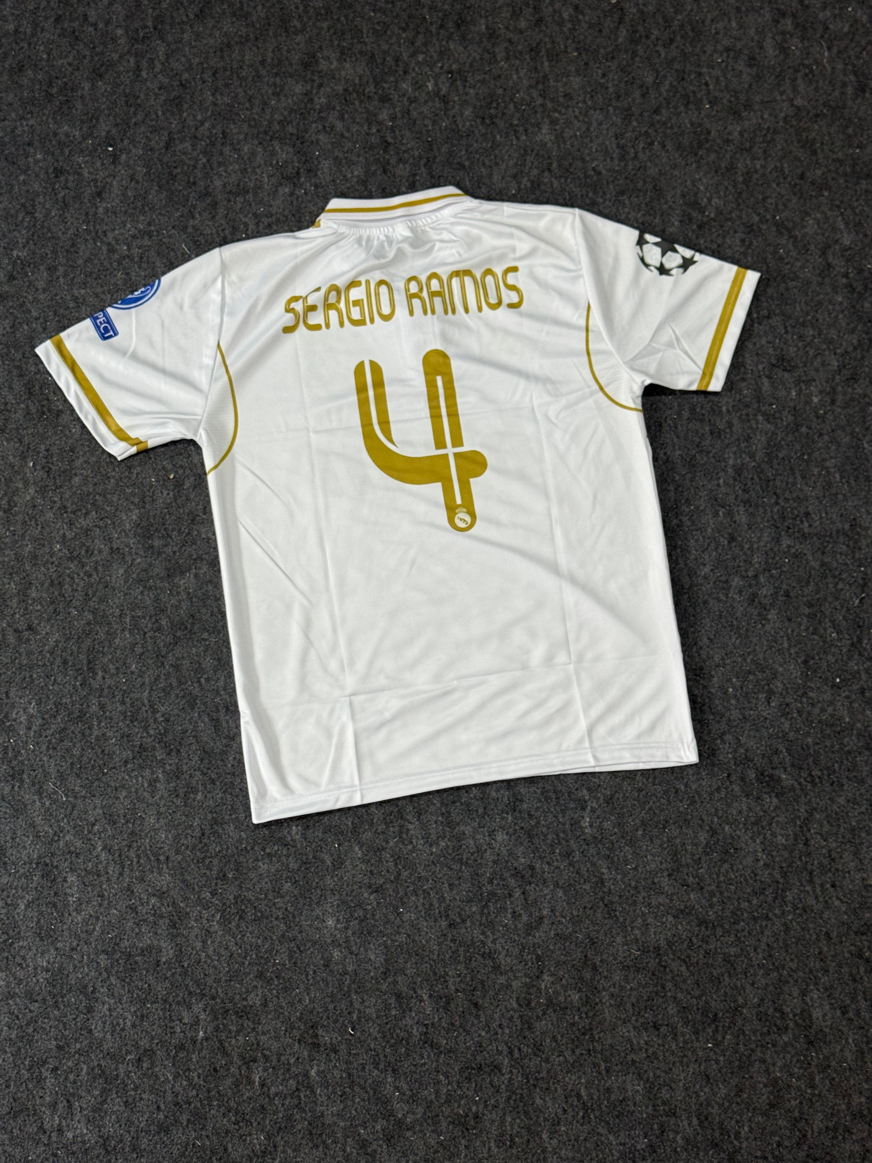 Real Madrid Sergio Ramos Home Jersey 2011
