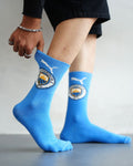 sky blue Puma Manchester City Socks