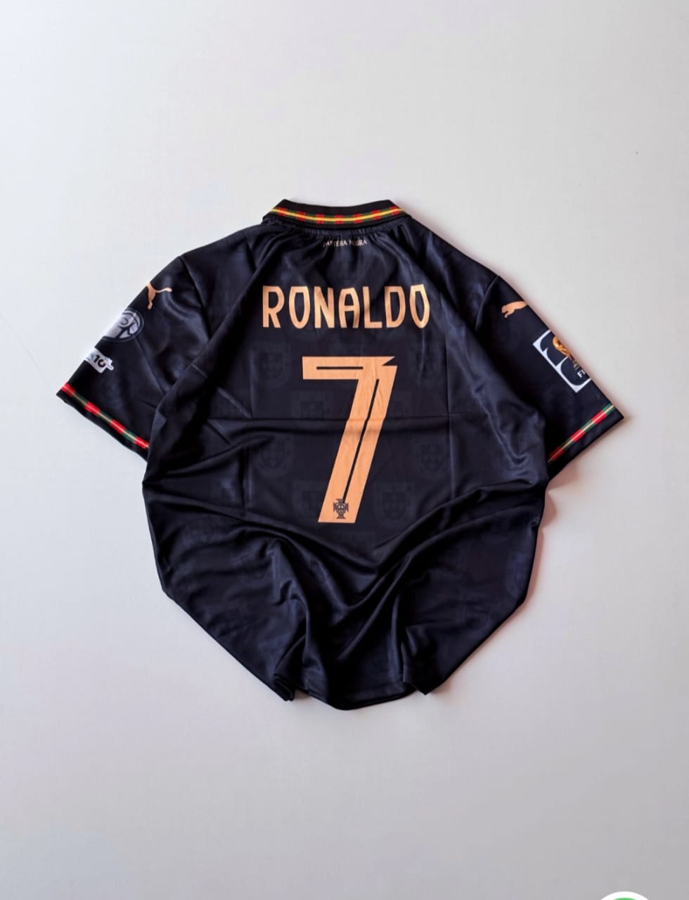 Portugal Ronaldo Black Special Edition Jersey 2024