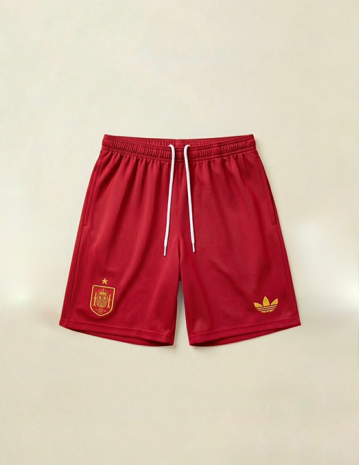Adidas Spain 26 away football shorts
