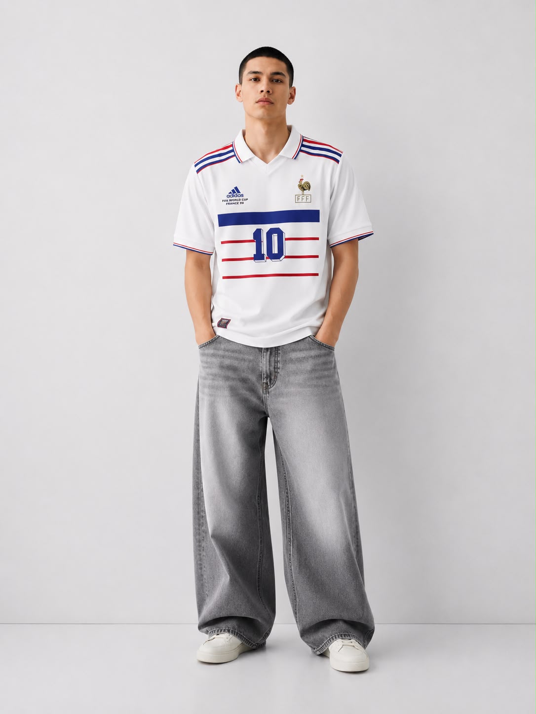 Zinadine Zidane France Vintage Kit