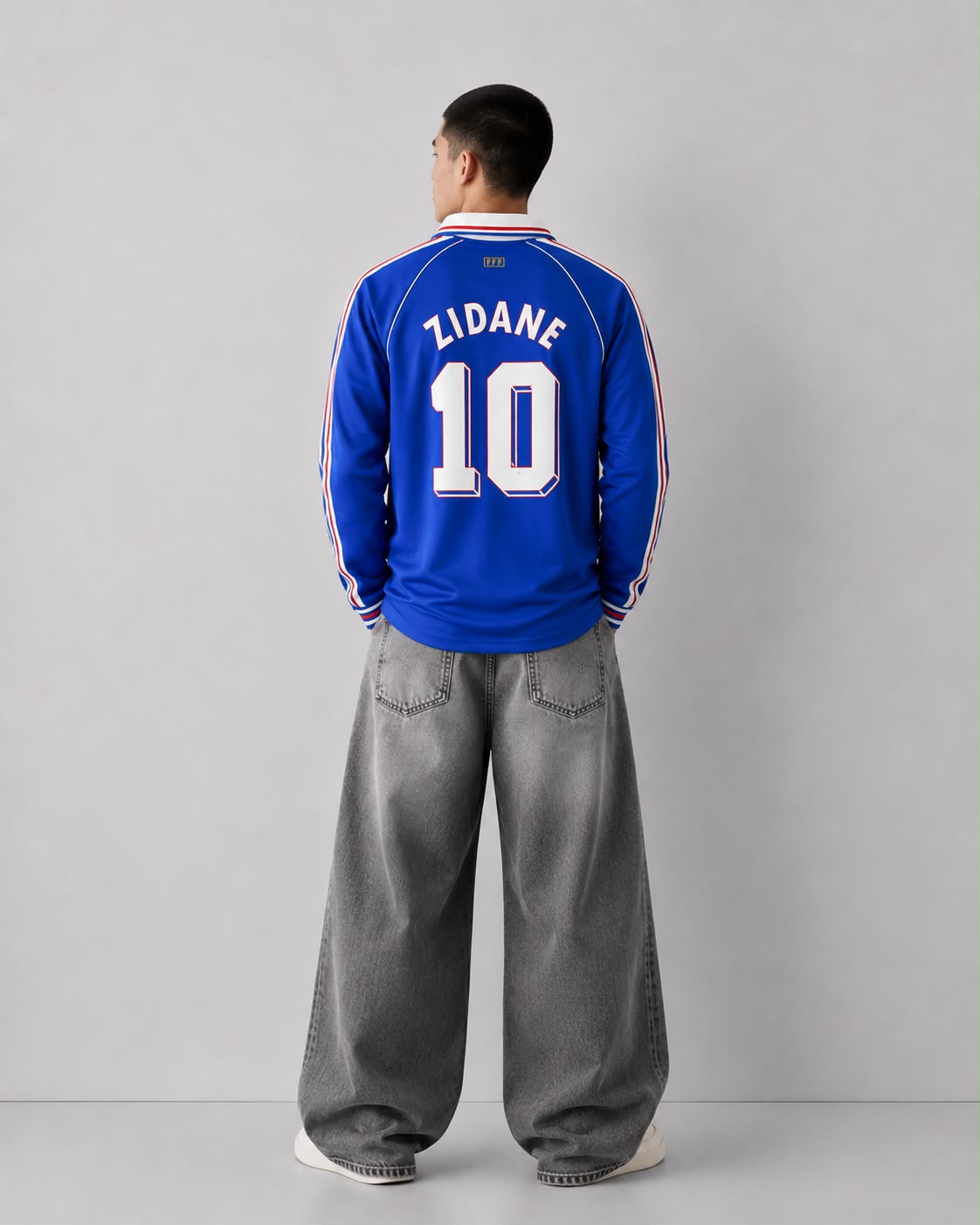 Zinadine Zidane France Vintage Kit Signature Embroidery