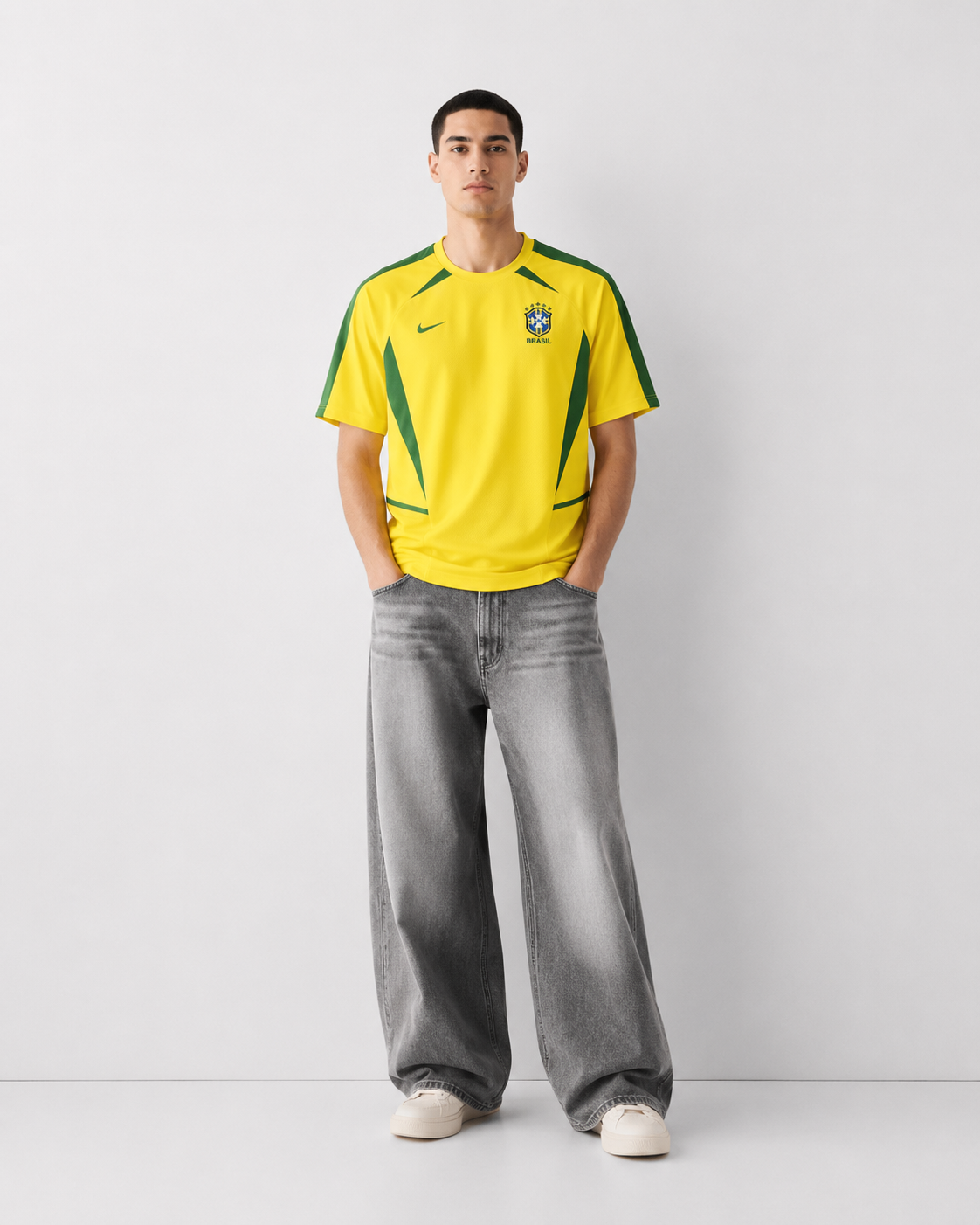 Ronaldo Brazil 2002 World Cup Home Jersey